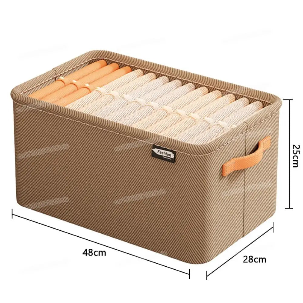 Large Capacity Closet Storage Box – Foldable Clothes Organizer