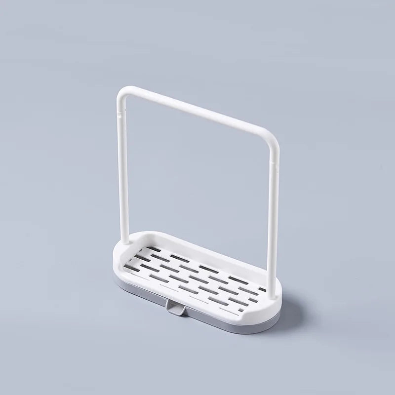Kitchen Storage Rack Dishcloth Hanging Rack Towel Sponge Holder -Space Saving Organizer