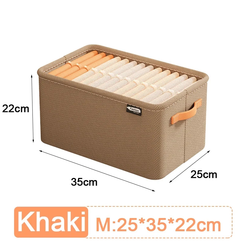 Large Capacity Closet Storage Box – Foldable Clothes Organizer
