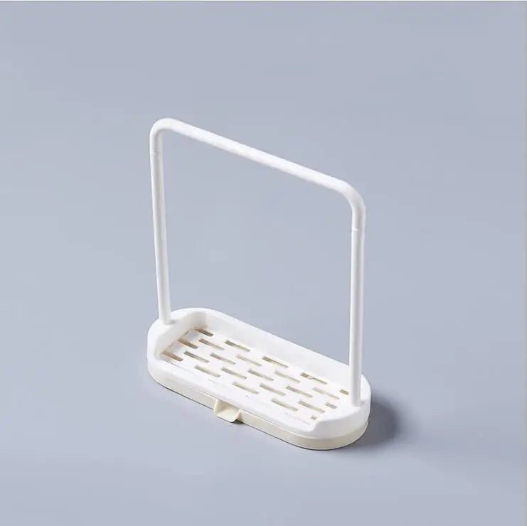 Kitchen Storage Rack Dishcloth Hanging Rack Towel Sponge Holder -Space Saving Organizer